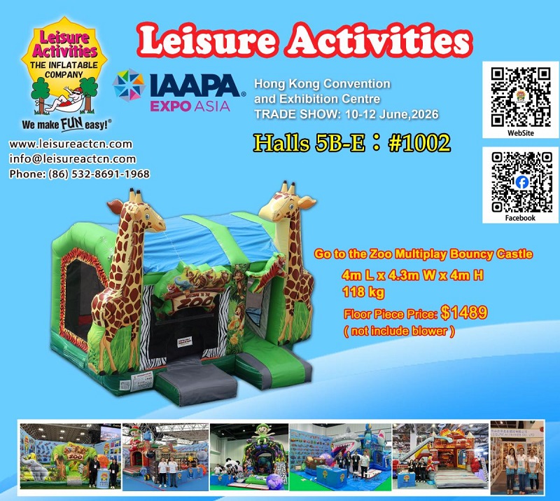 2026 IAAPA EXPO ASIA Hong Kong - VIP 패스를 받아 당사 전시회를 방문하시기 바랍니다. 2026 IAAPA EXPO ASIA Hong Kong - VIP 패스를 받아 당사 전시회를 방문하시기 바랍니다.