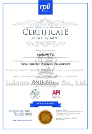 Mini Inflatable Bouncy Castle A Frame Red Blue With Roof